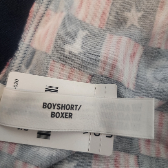 PINK Victoria's Secret Patriotic and Nude Panties Set Of  Five piece - Picture 5 of 5